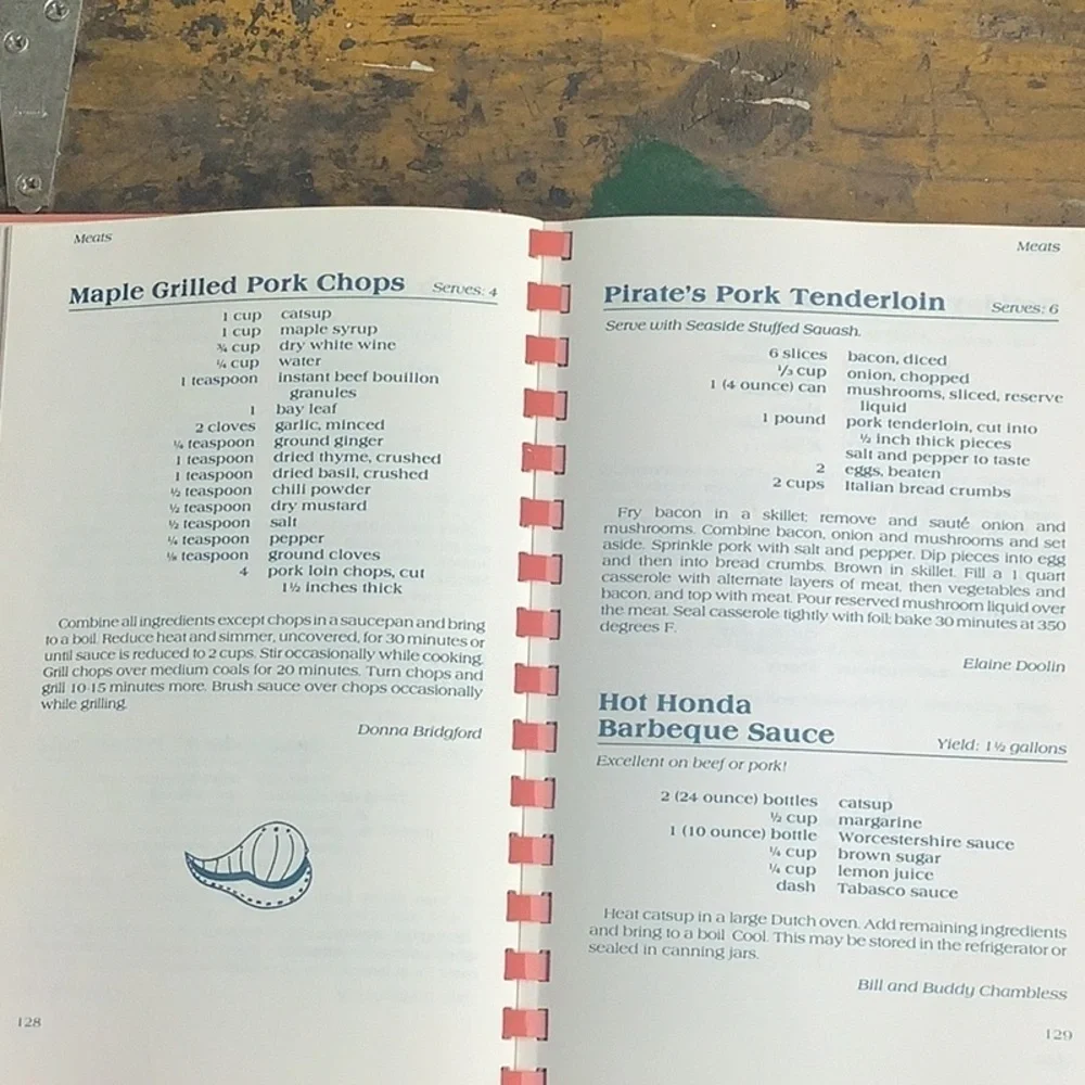 Vintage 1980’s Jr League Fort Walton Beach Florida Cookbook